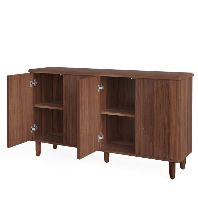 Mangue 59.4'' Sideboard, Deep Brown