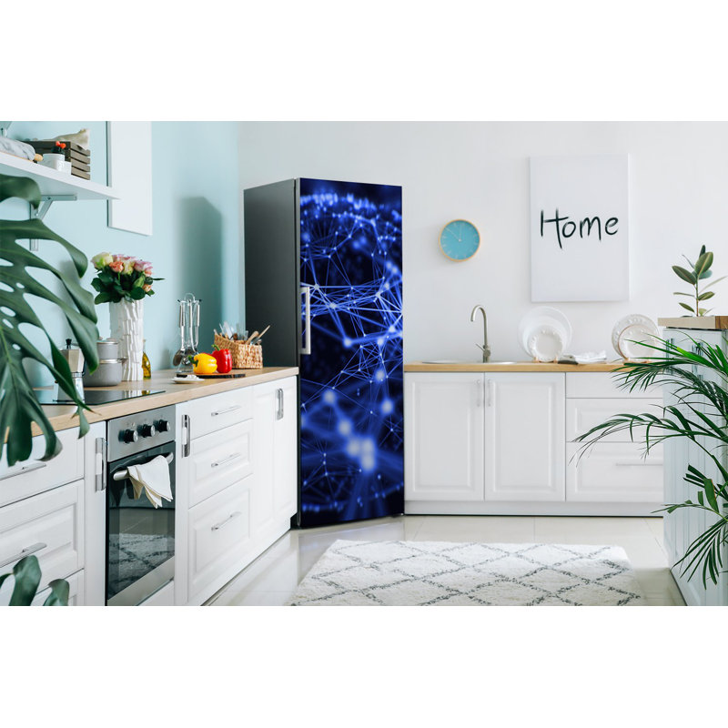 Abstract Door Decal