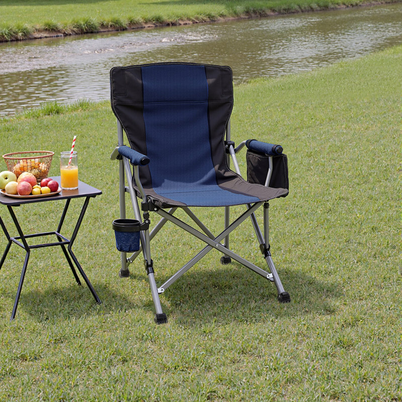 Outdoor Folding Camping Chair, Blue