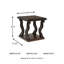 Table de bout Jahed
