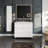 Alberthe 39" Single Bathroom Vanity Set-1555554636