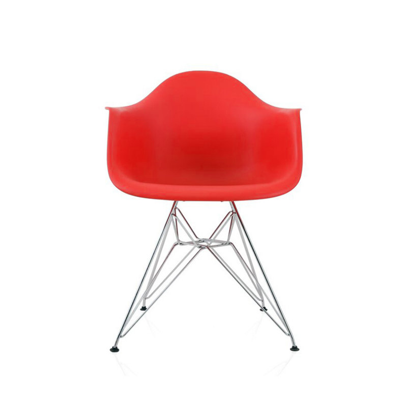 Chaise avec accoudoirs Drelyn, Transparent