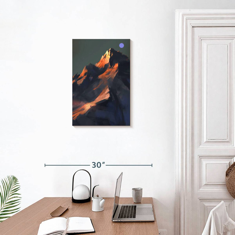 Alvord Mountain Shadow, 24" H x 16" W