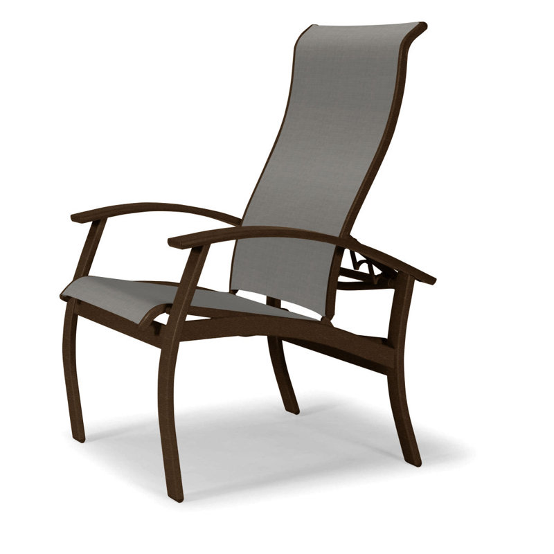 Chaise de patio Askar, Alliage Sunbrella®, Kona, Kona texturé