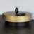 Sanay Pedestal Coffee Table - Gold