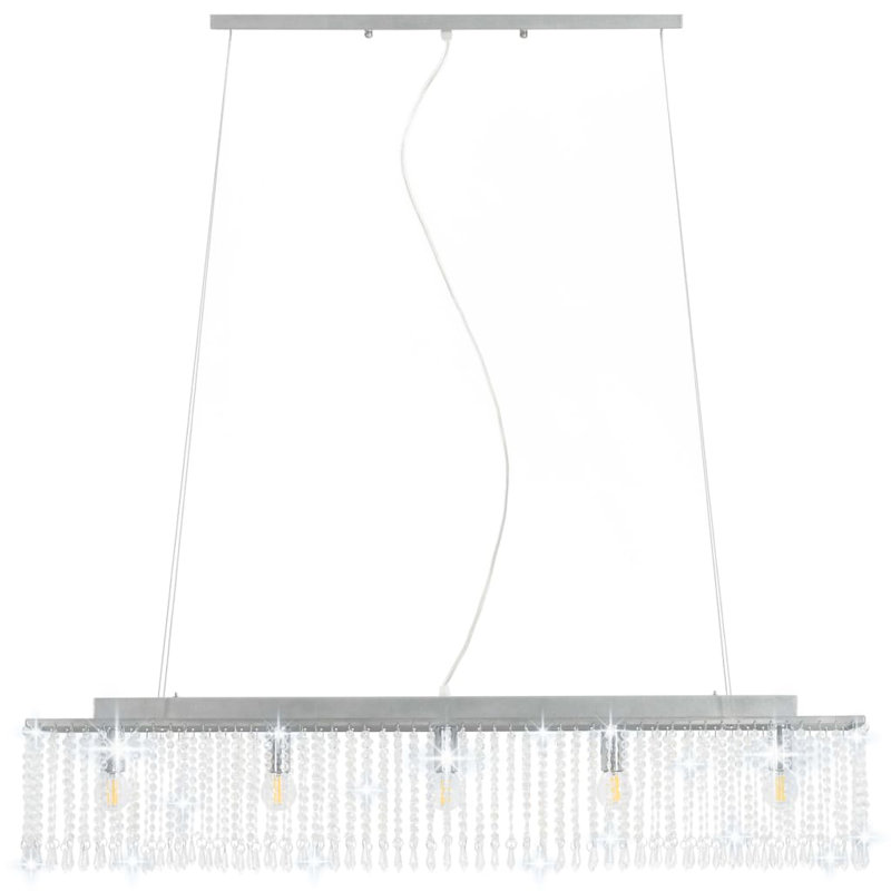 Ross 5 - Light Silver LED Kitchen Island Pendant
