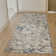 Fynton 1240 Transitional Marbled Blue Area Rug