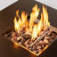 Table de feu au propane 28 po - polyvalente pour différentes activités d'extérieur