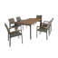 Ensemble repas d'extérieur 7 pièces Beckham-36375724
