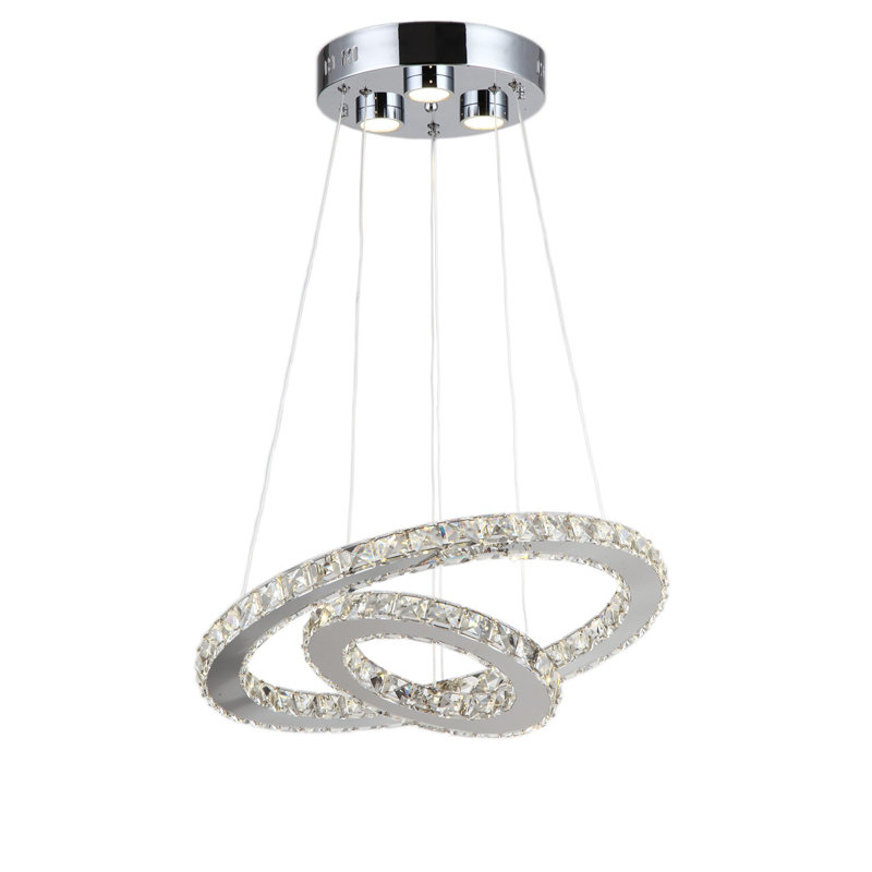 5 - Light LED Geometric Pendant