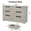 118.9 cm W Chest of 6 Drawers-1968889232