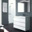 Belle 39.6'' W Single Vanity with Mirror-1891576729