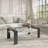 3 - Piece Living Room Table Set With Glass Top And Solid Metal Legs (set Of 3)-102834506