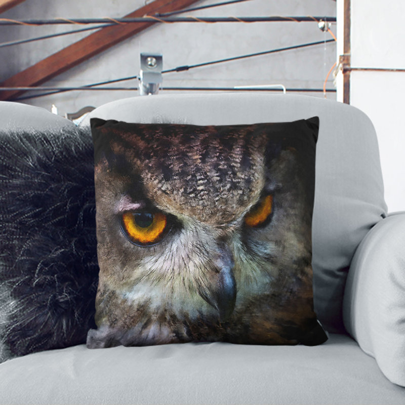 Square Cushion, 55cm H x 55cm W x 20cm D, Stone
