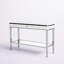 Noelle 47.5'' Glass Top Console Table-22858696