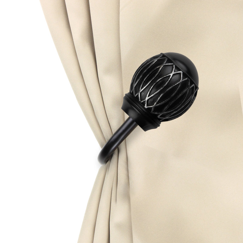 Doughman Curtain Holdback, Black