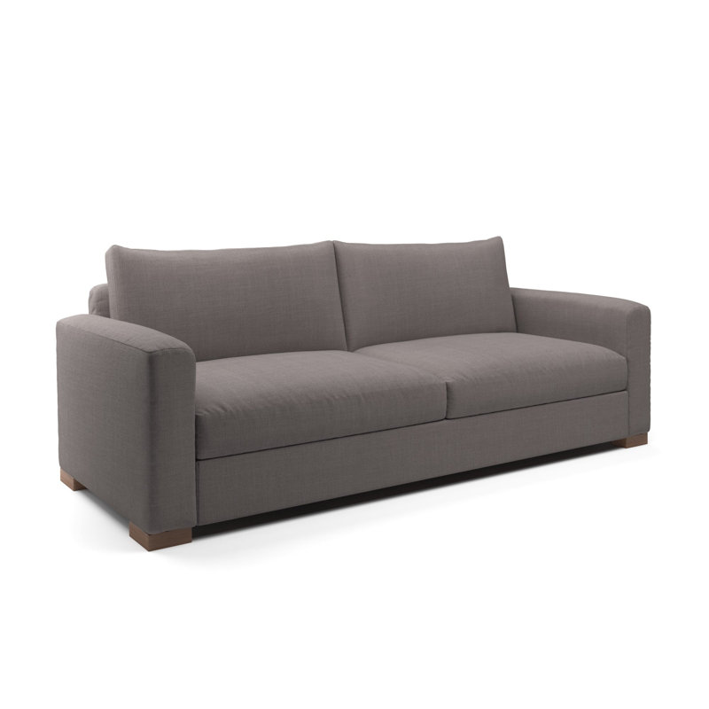 Perfect Sofa, Nevis Graphite, 3, 32" H x 108" W x 40" D