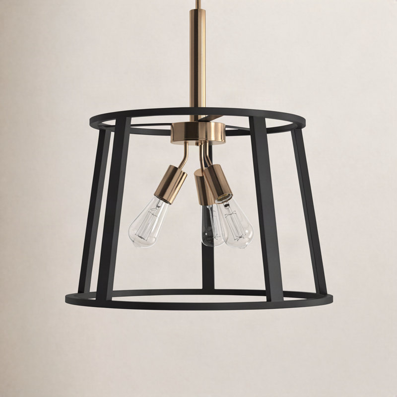 Brielle 3 - Light Dimmable Geometric Chandelier