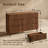 Fluted 6-Drawer Double Dresser For Bedroom, 54" Modern Chest Of Drawers With Deep Drawers, Curved Profile Design, Wood Drawer Organizer For Living Room, Hallway, Nursery, Hallway Closet-1393084250