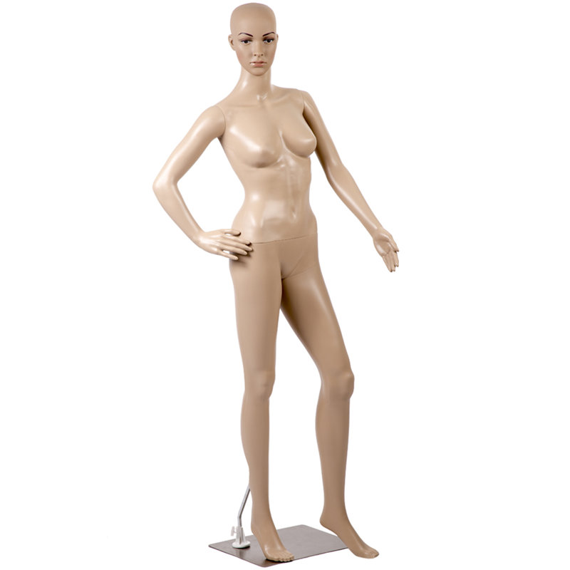 Mannequin de mannequin femme H 69 po x l 16 po x P 12 po