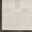 Tapis d'intérieur moderne ivoire Ebern Designs Ebuns-2043302457