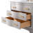 Goleta 42" W Solid and Manufactured Wood Single Bathroom Vanity with Marble Top-1308952560