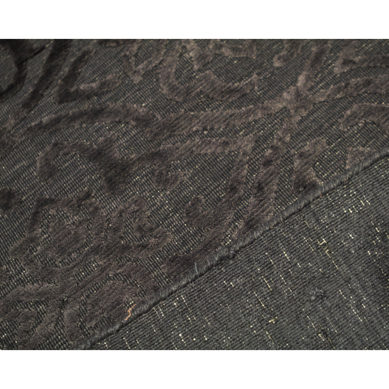 Jakat Wool Damask Area Rug, Rectangle 7'9" x 9'9