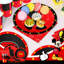 Mickey Mouse Party Supplies Tableware Set-81pcs Mickey Cartoon Themed Tableware