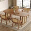 Table de salle à manger brune-90842916