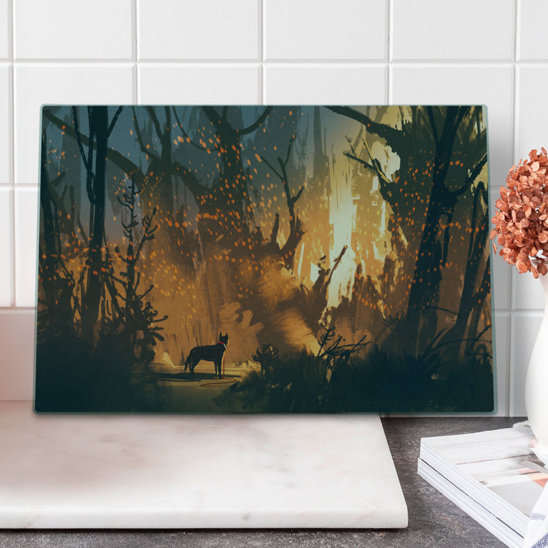 Planche à découper Ambesonne Woodland