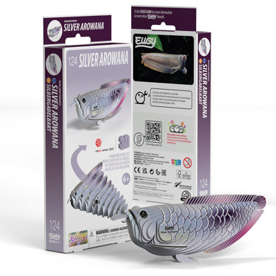 Casse-tête 3D EUGY Silver Arowana