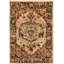 Tapis abstrait brun / rouge Alameda-2054621480