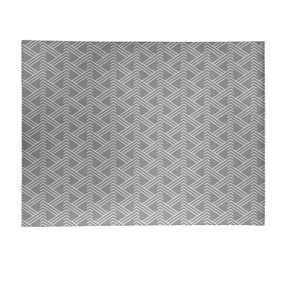 Chenille Geometric Indoor Rug