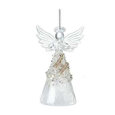 Mcdaniel 9cm Glass Hanging Figurine Ornament