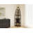 67"H Open Display Corner Bar Cabinet with Wine Storage,6 Tier Corner Shelf with Colorful LED Light,Remote control