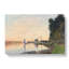 The Shore At Dusk by Claude Monet - Wrapped Canvas-61850857