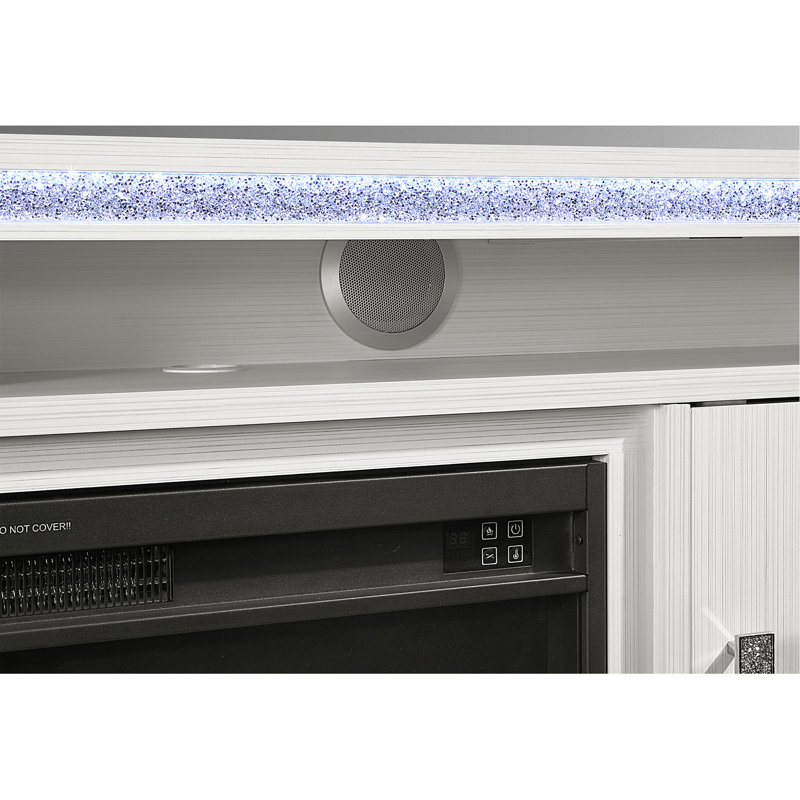 White 72 Inch Fireplace, White