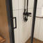 Trois portes de douche coulissantes semi-sans cadre l 54 po x H 70 po