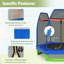 Costway Hexagon Backyard Trampoline with Safety Enclosure-72732063