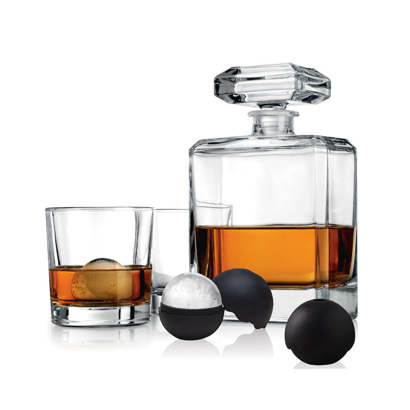 Estate 5 Piece Whiskey Decanter Set