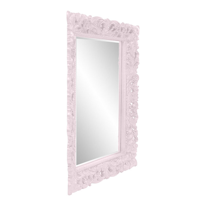 Luise Ornate Beveled Framed Accent Mirror, Lilac