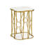 Quadrafoil Stone End Table