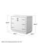 Base de meuble-lavabo double 71 po avec miroir Icon-97545212