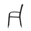 Chaises en osier Morgan, empilables, sans assemblage, structure en acier thermolaqué - 4 pièces-42186685