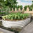 Raised Garden Bed Kit, Galvanized Planter Raised Garden Beds For Outdoor For Vegetables,Flowers &Herbs-1636414534