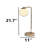 Metal Body Globe Luxury Night Table Lamp