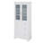 70.1" Contemporary High Freestanding Tall Bathroom Cabinet With 2 Adjustable Shelves, 3 Drawers & Soft-Close Glass Doors-1985741030