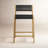 Pai Counter Stool with Solid Wood Frame