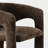 Set of 2 Modern Upholstered Dining Chairs With Curved Back And Unique Base-93786507