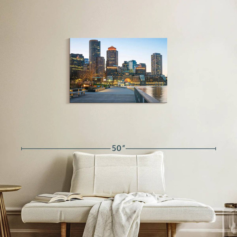 Boston Harborwalk, H 20 po x l 30 po